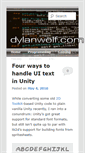 Mobile Screenshot of dylanwolf.com
